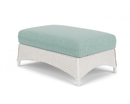 Lloyd Flanders™ Mandalay Large Ottoman - White