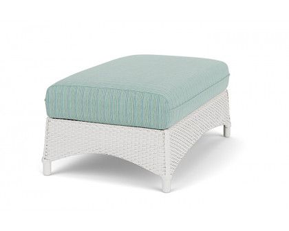 Lloyd Flanders™ Mandalay Large Ottoman - Matte White