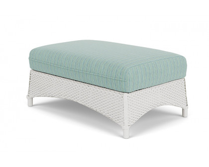 Lloyd Flanders™ Mandalay Large Ottoman - Matte White