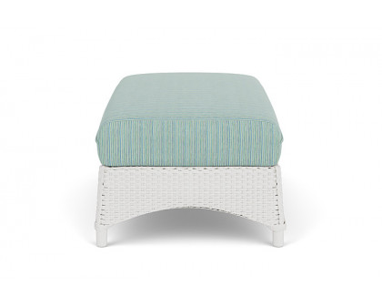 Lloyd Flanders™ Mandalay Large Ottoman - Matte White