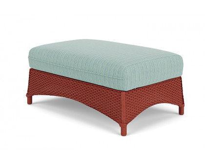 Lloyd Flanders™ Mandalay Large Ottoman - Terracotta