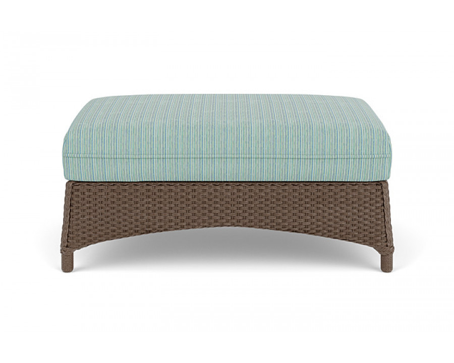 Lloyd Flanders™ Mandalay Large Ottoman - Bark