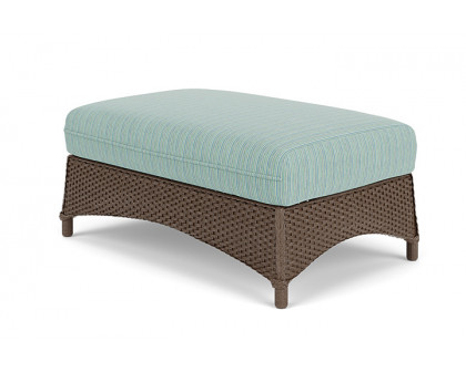 Lloyd Flanders™ Mandalay Large Ottoman - Bark