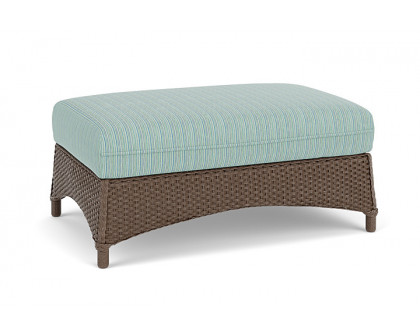 Lloyd Flanders™ Mandalay Large Ottoman - Bark