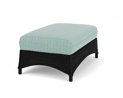 Lloyd Flanders™ Mandalay Large Ottoman - Ebony