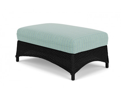 Lloyd Flanders™ Mandalay Large Ottoman - Ebony