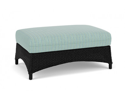 Lloyd Flanders™ Mandalay Large Ottoman - Ebony