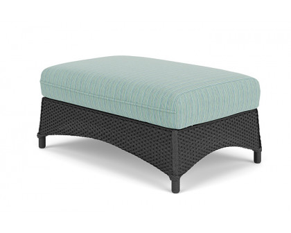 Lloyd Flanders™ Mandalay Large Ottoman - Charcoal