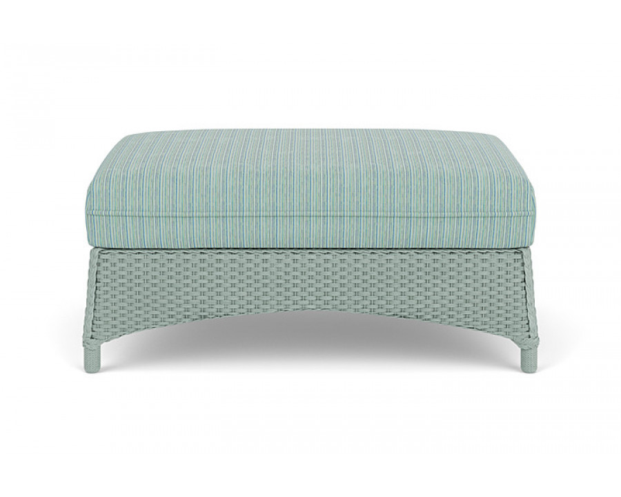 Lloyd Flanders™ Mandalay Large Ottoman - Sea Glass