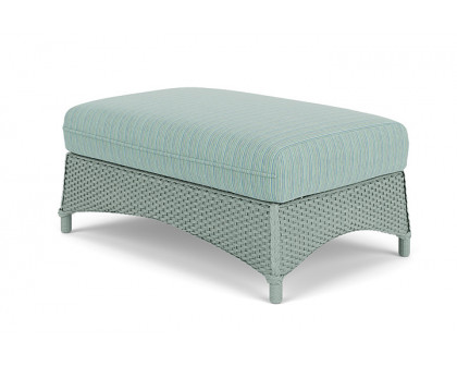 Lloyd Flanders™ Mandalay Large Ottoman - Sea Glass