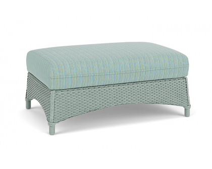 Lloyd Flanders™ Mandalay Large Ottoman - Sea Glass