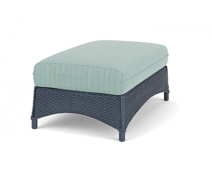 Lloyd Flanders™ Mandalay Large Ottoman - Denim Blue