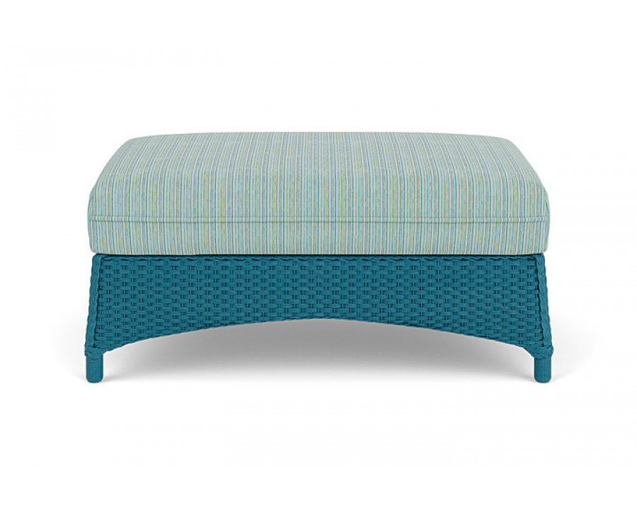 Lloyd Flanders™ Mandalay Large Ottoman - Peacock