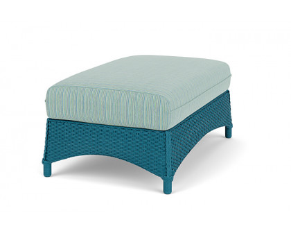 Lloyd Flanders™ Mandalay Large Ottoman - Peacock