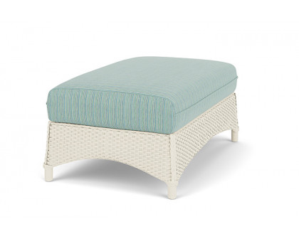 Lloyd Flanders™ Mandalay Large Ottoman - Ivory