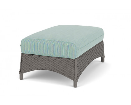 Lloyd Flanders™ Mandalay Large Ottoman - Pewter