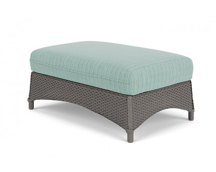 Lloyd Flanders™ Mandalay Large Ottoman - Pewter