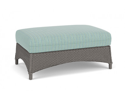 Lloyd Flanders™ Mandalay Large Ottoman - Pewter