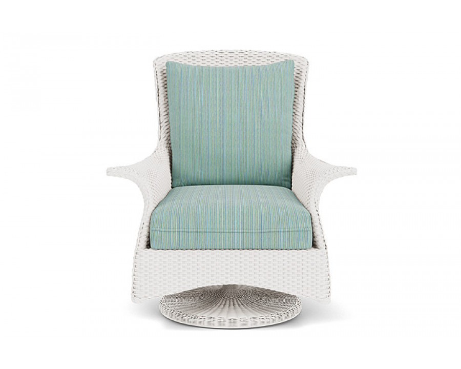 Lloyd Flanders™ Mandalay Swivel Rocker Lounge Chair - White