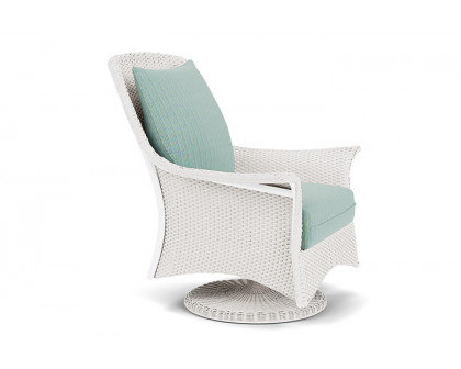 Lloyd Flanders™ Mandalay Swivel Rocker Lounge Chair - White