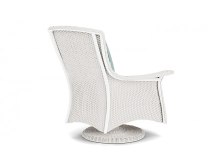 Lloyd Flanders™ Mandalay Swivel Rocker Lounge Chair - White