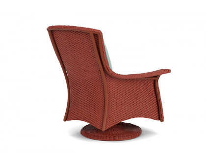 Lloyd Flanders™ Mandalay Swivel Rocker Lounge Chair - Terracotta