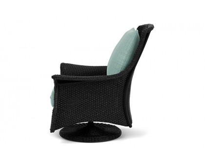 Lloyd Flanders™ Mandalay Swivel Rocker Lounge Chair - Ebony