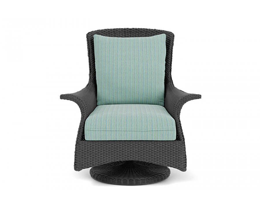 Lloyd Flanders™ Mandalay Swivel Rocker Lounge Chair - Charcoal