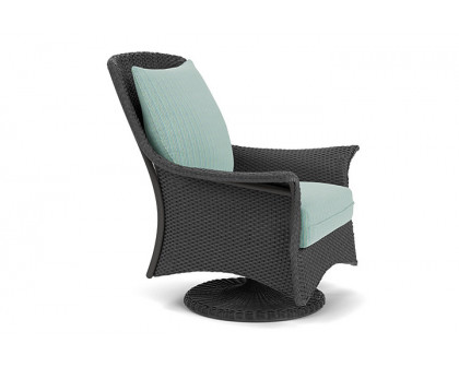 Lloyd Flanders™ Mandalay Swivel Rocker Lounge Chair - Charcoal