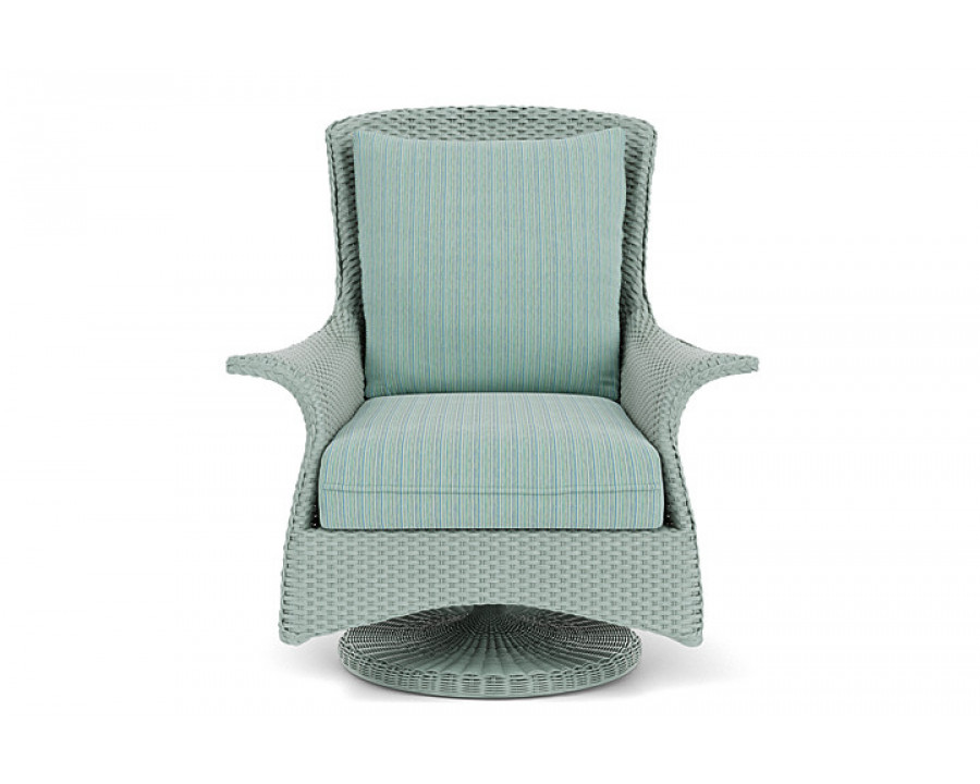 Lloyd Flanders™ Mandalay Swivel Rocker Lounge Chair - Sea Glass