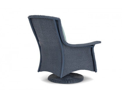 Lloyd Flanders™ Mandalay Swivel Rocker Lounge Chair - Denim Blue