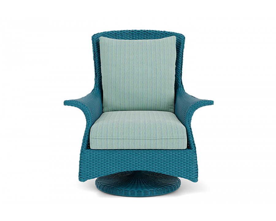 Lloyd Flanders™ Mandalay Swivel Rocker Lounge Chair - Peacock