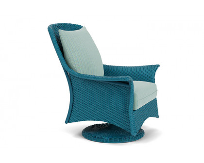 Lloyd Flanders™ Mandalay Swivel Rocker Lounge Chair - Peacock