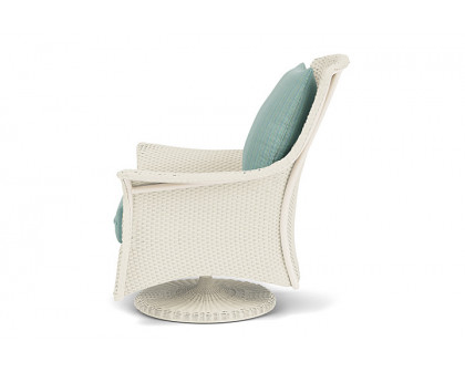 Lloyd Flanders™ Mandalay Swivel Rocker Lounge Chair - Ivory