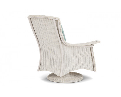 Lloyd Flanders™ Mandalay Swivel Rocker Lounge Chair - Antique White