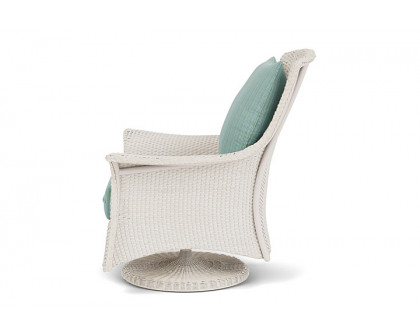 Lloyd Flanders™ Mandalay Swivel Rocker Lounge Chair - Antique White