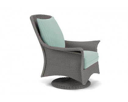 Lloyd Flanders™ Mandalay Swivel Rocker Lounge Chair - Pewter