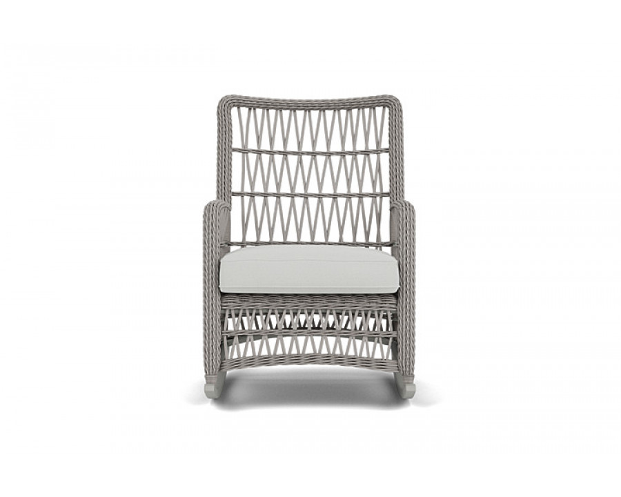 Lloyd Flanders™ Mackinac High Back Porch Rocker - Loveboat Mint