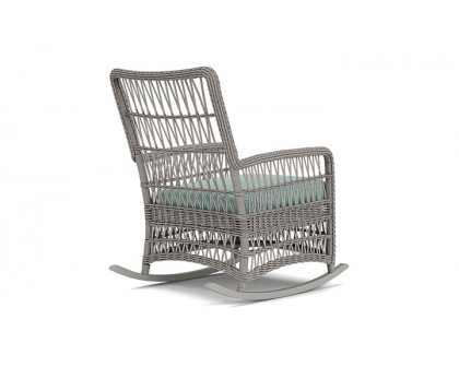 Lloyd Flanders™ Mackinac High Back Porch Rocker - Unearth Dew