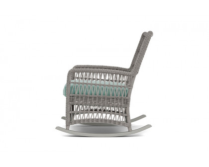 Lloyd Flanders™ Mackinac High Back Porch Rocker - Unearth Dew