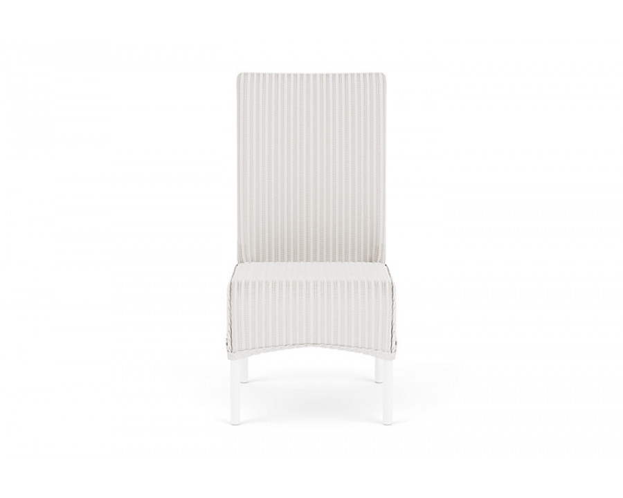 Lloyd Flanders™ Loom High Back Armless Dining Chair - White