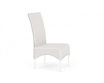 Lloyd Flanders™ Loom High Back Armless Dining Chair - White