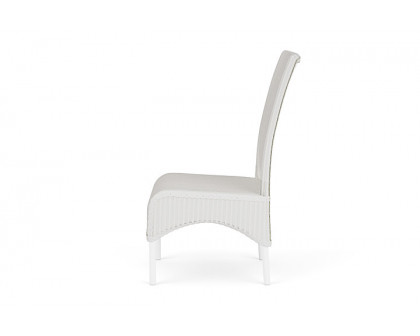 Lloyd Flanders™ Loom High Back Armless Dining Chair - Matte White