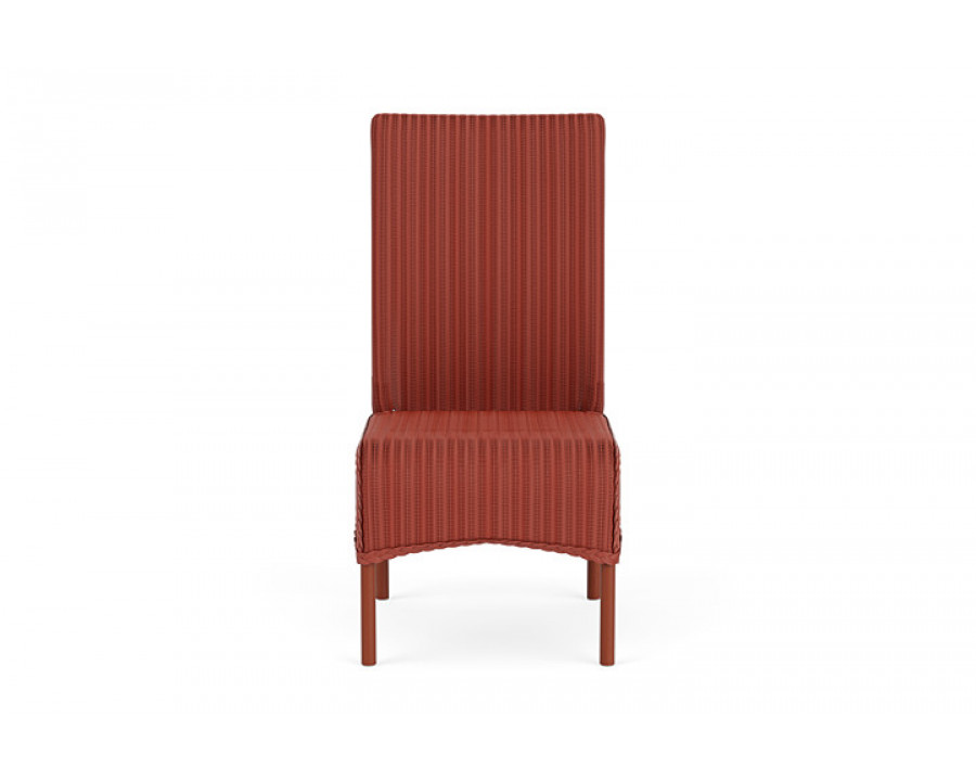 Lloyd Flanders™ Loom High Back Armless Dining Chair - Terracotta