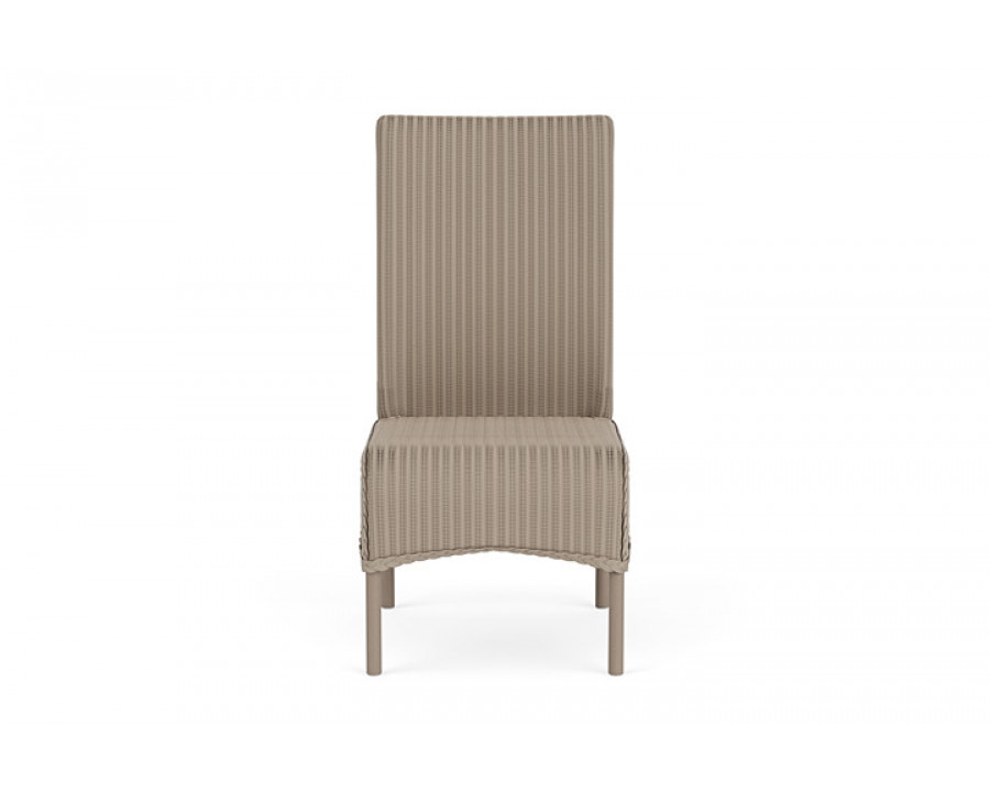 Lloyd Flanders™ Loom High Back Armless Dining Chair - French Beige