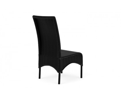 Lloyd Flanders™ Loom High Back Armless Dining Chair - Ebony