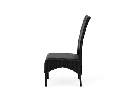 Lloyd Flanders™ Loom High Back Armless Dining Chair - Ebony