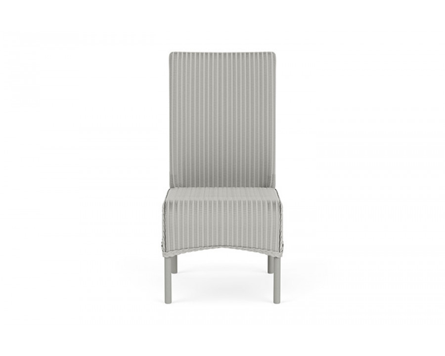 Lloyd Flanders™ Loom High Back Armless Dining Chair - Platinum