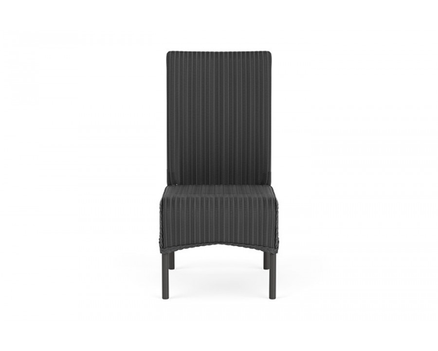 Lloyd Flanders™ Loom High Back Armless Dining Chair - Charcoal