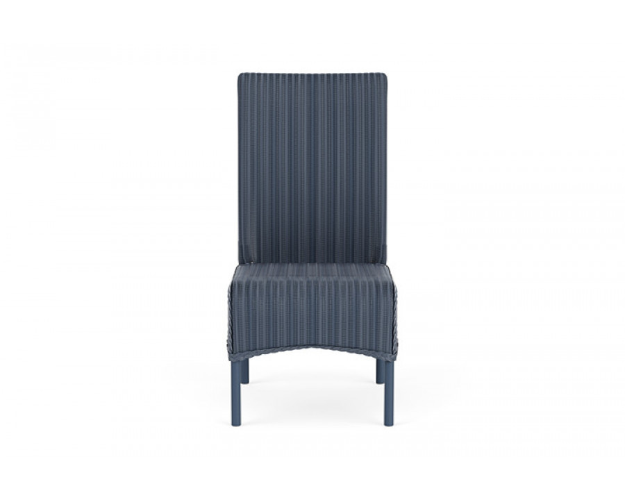 Lloyd Flanders™ Loom High Back Armless Dining Chair - Denim Blue